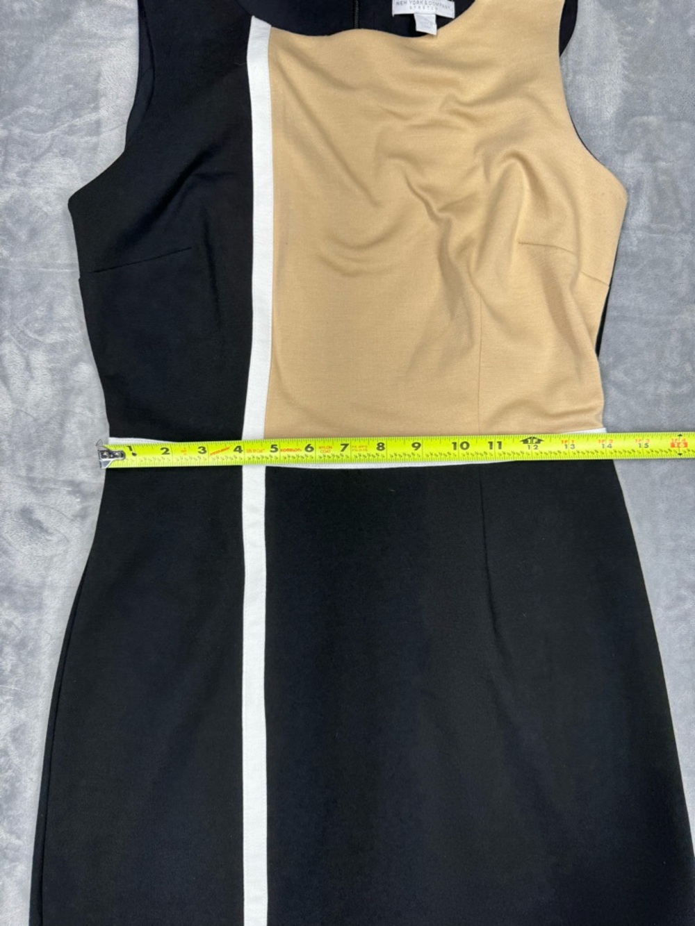 New‎ York & Company Black and Tan Dress - Picture 7 of 9